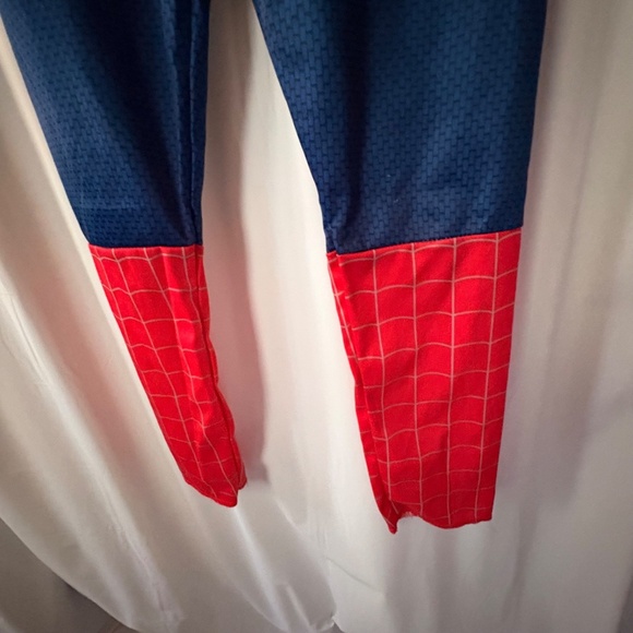 Halloween Kids Spiderman 2 Costume Jumpsuit Only Size 7-10 No Mask - Picture 4 of 16